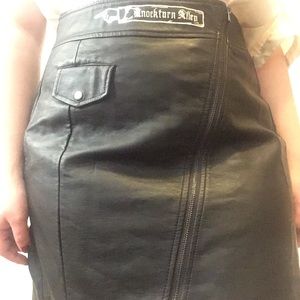 Harry Potter Faux Leather Skirt